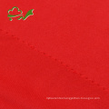 Red knitted plain soft garment spandex fabric